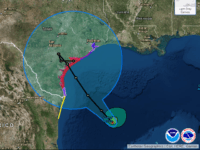 Texas Coast Warned of Possible ‘Catastrophic Rainfall’ from Hurricane Harvey