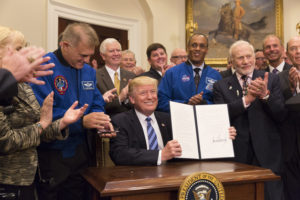 President Trump Issues Executive Order on Reviving the National Space Council