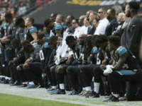 Politics Over the Water’s Edge: Jags and Ravens, Coaches and Owner, Stage Massive Anti-Trump Anthem Protest in London