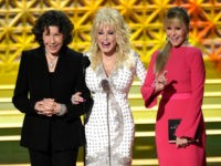 Emmys: Dolly Parton, Lily Tomlin, Jane Fonda Draw Cheers for Calling Trump ‘Hypocritical Bigot’