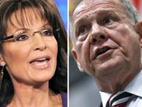 Exclusive — Sarah Palin: We Can Win War Against Political Class with ‘Happy Warriors’ like Judge Roy Moore