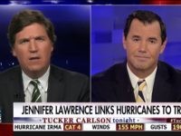 Tucker Carlson Rips ‘Out of Touch’ Jennifer Lawrence for Linking Hurricanes to Donald Trump