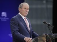 George W. Bush Emerges to Bash Trump, ‘Nativism’: ‘We Cannot Wish Globalism Away’