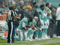 Protesting America on Foreign Soil: Three Dolphins Kneel for Anthem in London, Saints Kneel for Coin Toss But Stand for Anthem