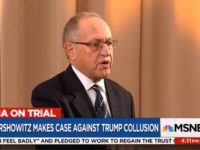 Dershowitz: It Wouldn’t Be a Crime if Trump Promised to Change Sanctions In Exchange for Putin Helping Him Win