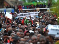 Photos: Thousands Take Zimbabwe’s Capital Calling for Mugabe’s Ouster