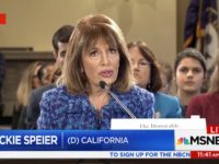 Dem Rep Speier: ‘There Are Two Members of Congress’ Who ‘Have Engaged In Sexual Harassment’