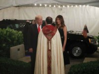 Donald and Melania Trump Attend Christmas Eve Church Service