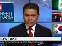 CNN’s Zakaria: Israel ‘Doesn’t Need the US’ As An Ally – They Need the US ‘To Have Credibility With the Palestinians’