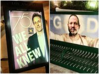 Photos: Street Artist Trolls Golden Globes with ‘We All Knew’ Artwork