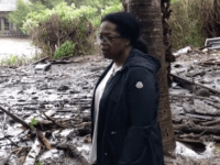 Oprah Winfrey Films Herself Wading Through Mudslide at Montecito Mansion