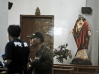 WATCH: Worshippers, Priest Injured in Machete Attack on Catholic Church in Indonesia