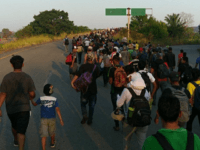 Caravan of 1,500 Central American Migrant Families Crossing Mexico to Reach U.S. Border