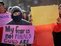 Boston Area Students Show Up to School on Snow Day to Protest for Gun Control