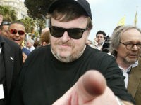 Michael Moore Sprays ‘Flint Water’ at Michigan Capitol, Demands Governor Snyder Drink It