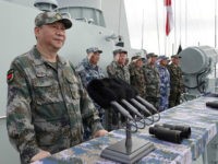 Mosher: Chinese Sailors ‘Shouting Praises of Xi Jinping’ During Massive ‘Live-Fire’ Naval Drill Reminiscent of Hitler