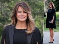 Fashion Notes: Melania Trump Pays Homage to Parisian Luxury in Givenchy for French President’s Visit