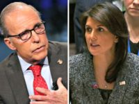 Kudlow: No White House Confusion on Russia Sanctions, Haley ‘Got Ahead of the Curve’