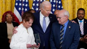 ‘History will remember your names’: Biden honors Jan. 6 democracy defenders