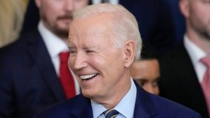 Watch: Biden jokes about his age throughout presidency